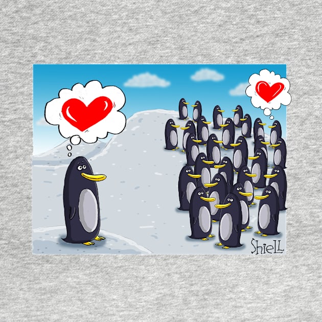 Penguin Love for Valentines # 2. by macccc8